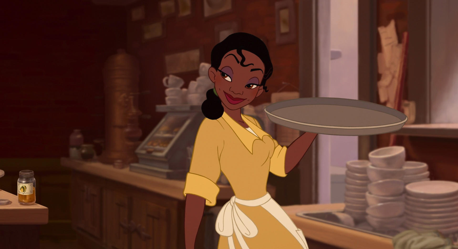 Tiana, working class black woman