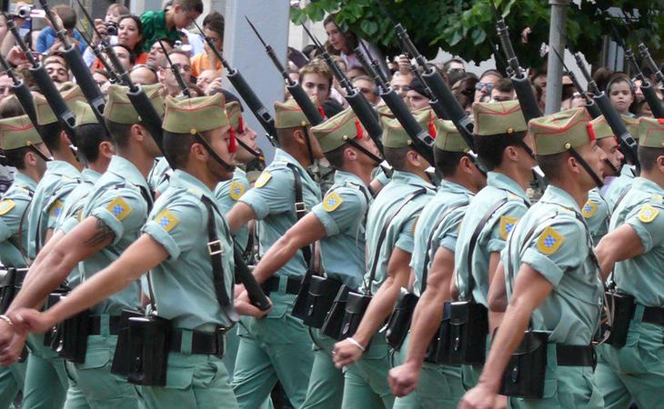 Todos los cuerpos de las Fuerzas Armadas salen a desfilar el 12 de octubre