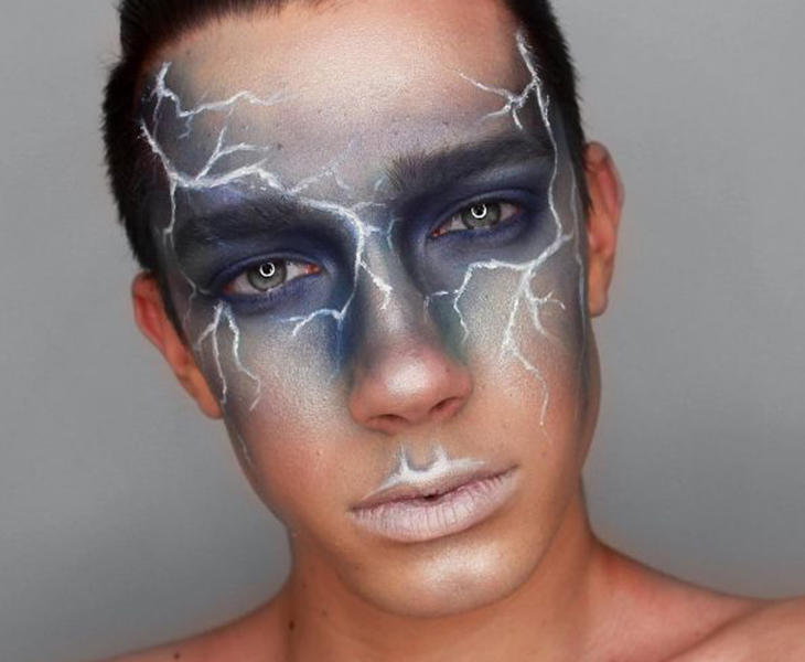 Maquillaje artístico, creado por James Charles