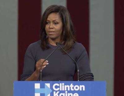 Michelle Obama responde al polémico vídeo de Trump