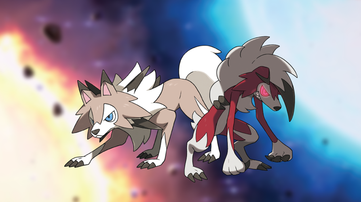 Lycanroc evolucionará de una forma u otra segun si lo hace en 'Pokémon Sol' o 'Pokémon Luna'