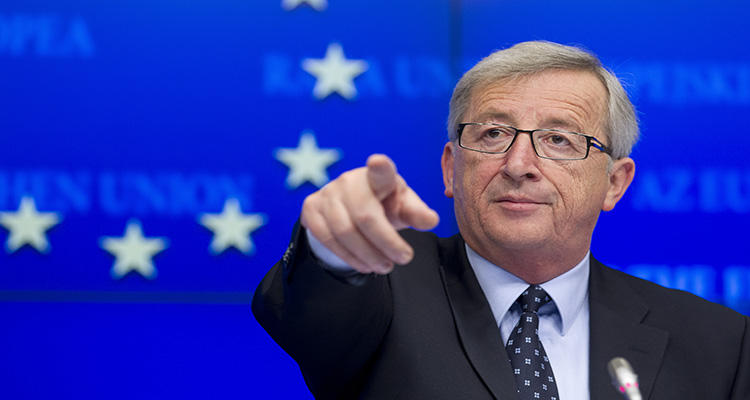 Jean Claude Juncker, presidente de la Comisión Europea