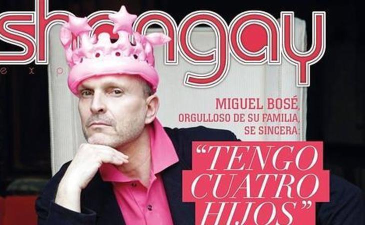 Miguel Bosé sorprendió al mundo que tenía cuatro hijos en vez de dos