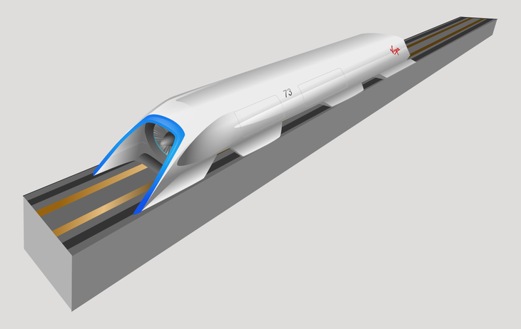 Por 10 veces menos de precio, el Hyperloop promete recortar 2h del trayecto Los Ángeles - San Francisco