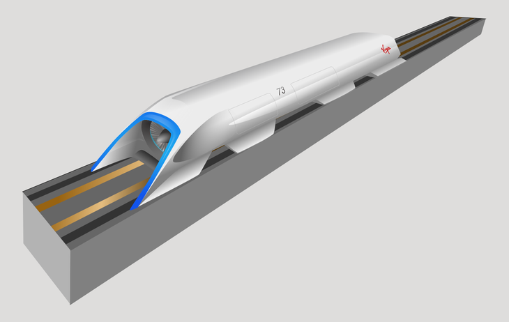 Por 10 veces menos de precio, el Hyperloop promete recortar 2h del trayecto Los Ángeles - San Francisco 