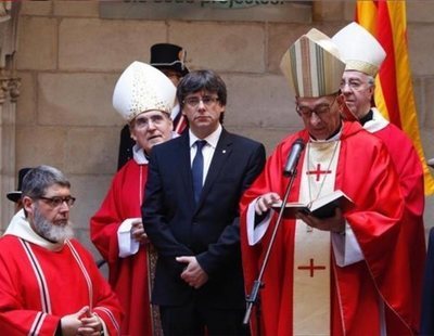 Una iglesia catalana compara Puigdemont con Moisés: "Dios le llama para liberar su pueblo"