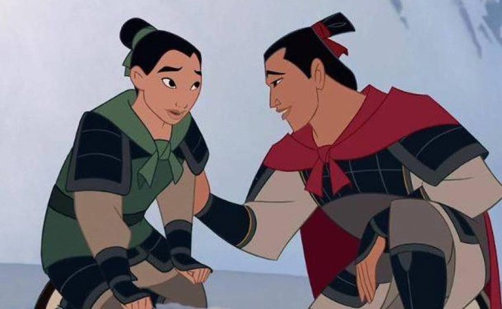 Li Shang sentía admiración y cierta atracción hacia Ping