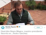 El PP comparte un vídeo en el que le desea la muerte a Pedro Sánchez