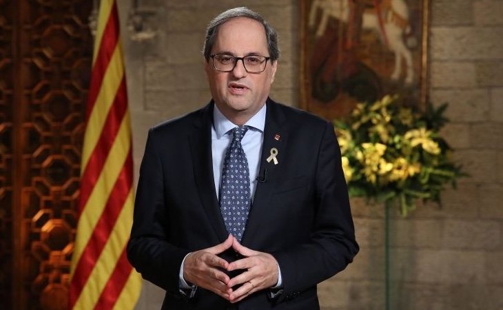 Quim Torra se ha gastado 120.000 euros en viajes en tan solo seis meses