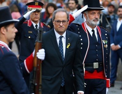 Quim Torra se ha gastado 120.000 euros públicos en viajes en solo seis meses