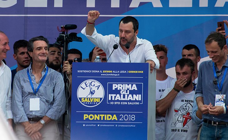 Las medidas populistas de Salvini para llegar al poder pueden haber bajado la puntuación de Italia
