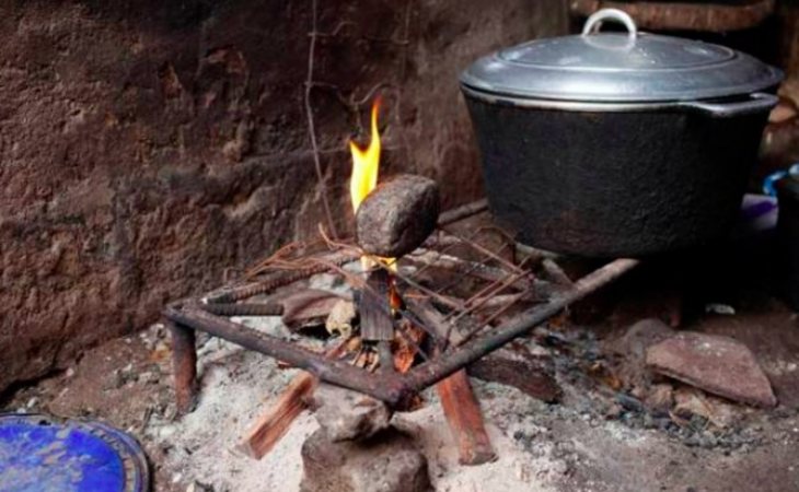 La piedra con la que realizan el planchado de pecho