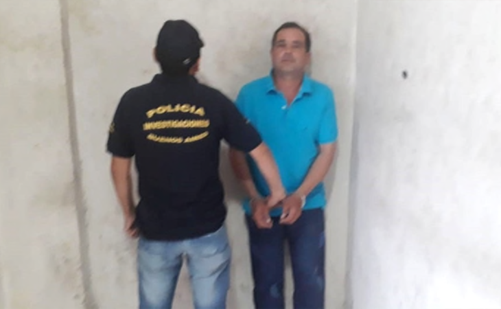 El dueño de la casa se encuentra detenido