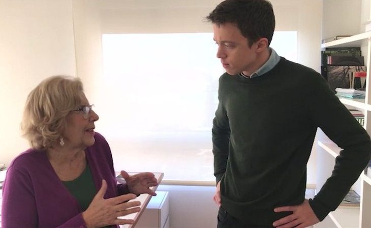 Iñigo Errejón se suma a la plataformade Manuela Carmena