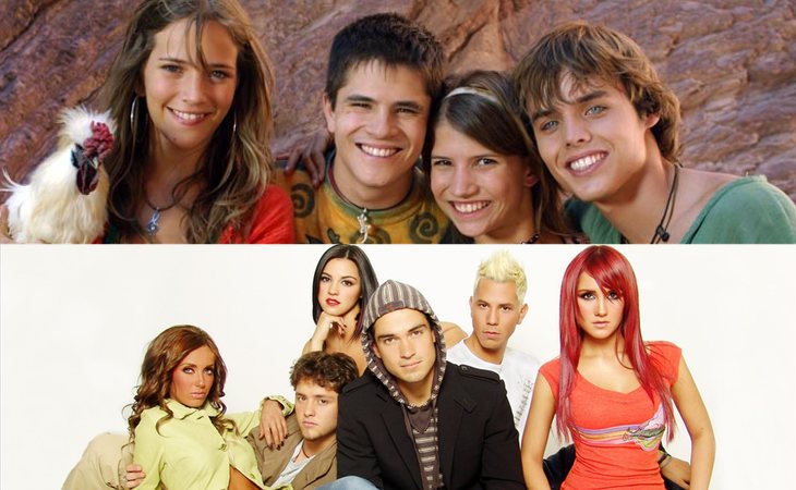 'Erreway: 4 caminos' (arriba) y 'RBD: La familia' (abajo)