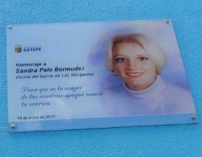 Boicotean la placa en recuerdo a Sandra Palo solo dos días después de su estreno