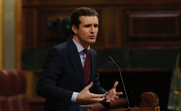 Pablo Casado en el Congreso de los Diputados