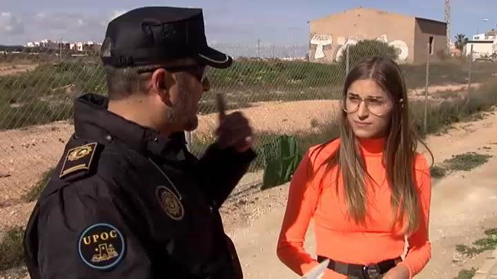 Lucía grabó el vídeo y acudió a denunciar a la Policía
