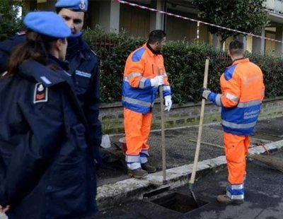 Italia pone a trabajar a sus presos limpiando las calles y asfaltando carreteras