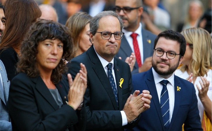 Quim Torra apuesta por mantener la vía dura de Puigdemont