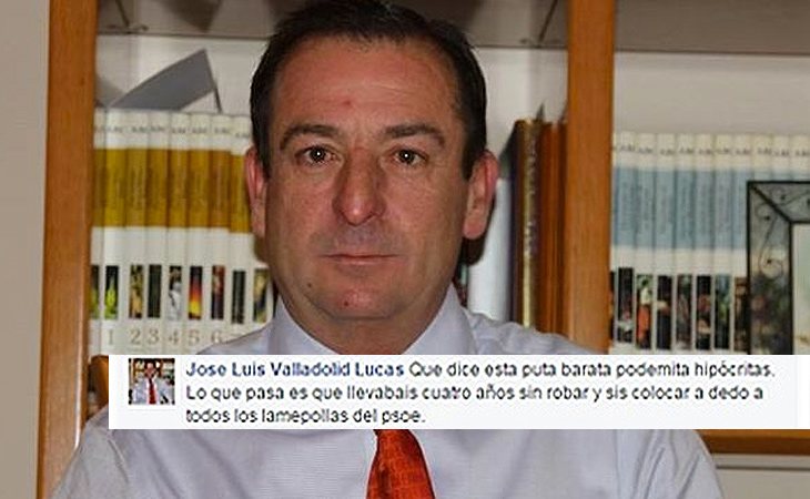 José Luis Valladolid realizó un desafortunado comentario en Facebook sobre Cristina Maestre