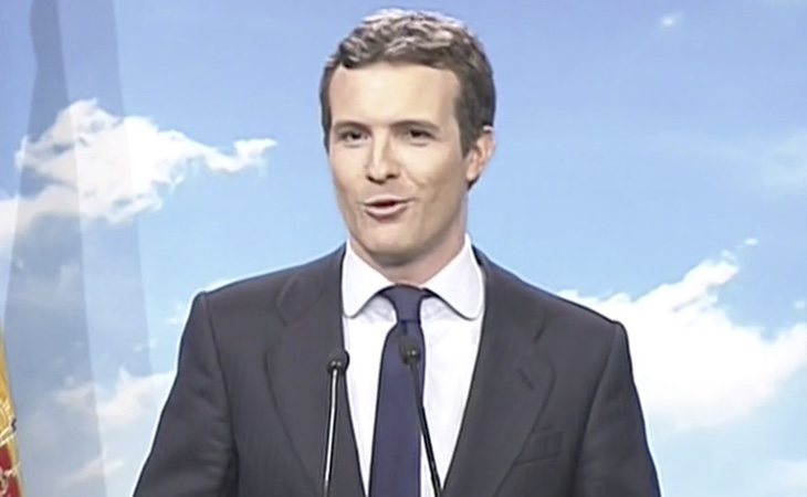 Pablo Casado ha sido el primer líder de la oposición en pronunciarse sobre el adelanto electoral