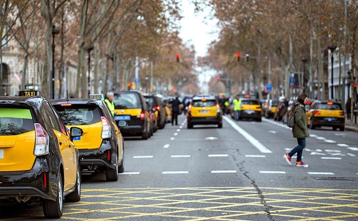 El decreto del Govern fue bien recibido por el sector del taxi