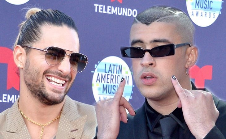 Maluma y Bad Bunny son conocidos por sus letras machistas