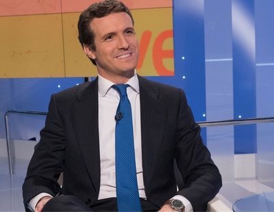 Todas las mentiras que Pablo Casado pronunció en 30 minutos de entrevista en TVE