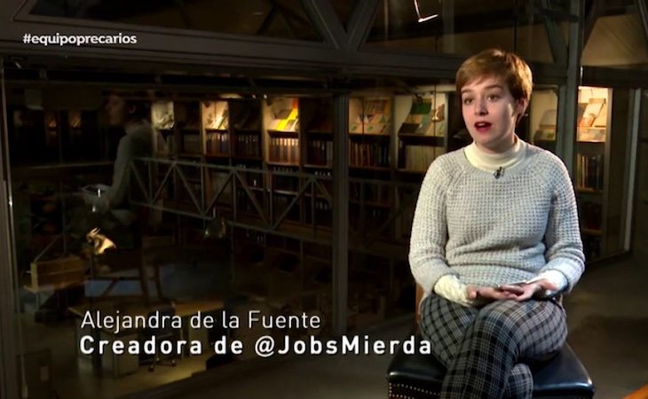 Alejandra de la Fuente es la creadora de MierdaJobs