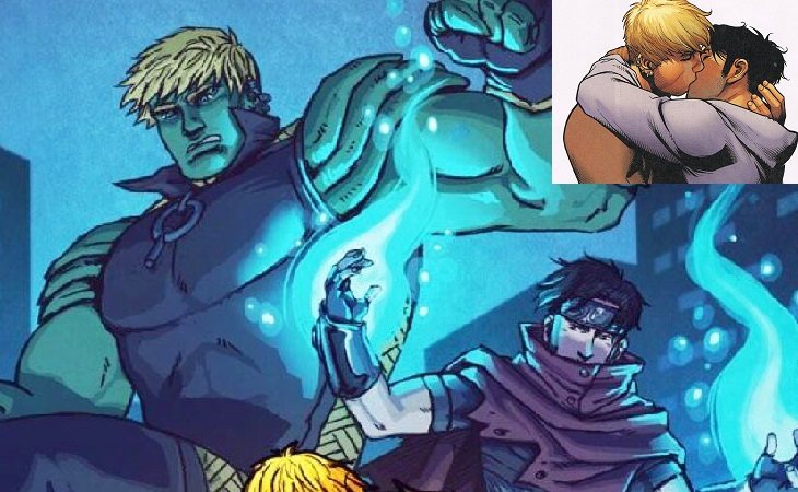 Hulkling & Wiccan, miembros de los Jóvenes Vengadores