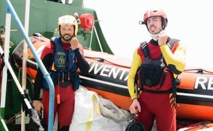 Miguel Roldán se enfrenta a 20 años de cárcel por rescatar a las personas que caían al mar