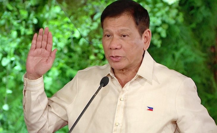 El polémico presidente de Filipinas, Rodrigo Duterte