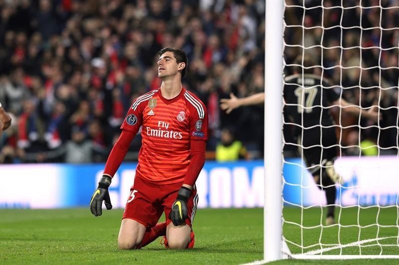 Courtois se lamenta de su eliminación en Champions