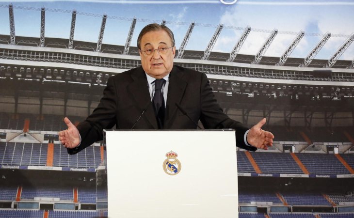 Florentino Pérez, presidente del Real Madrid