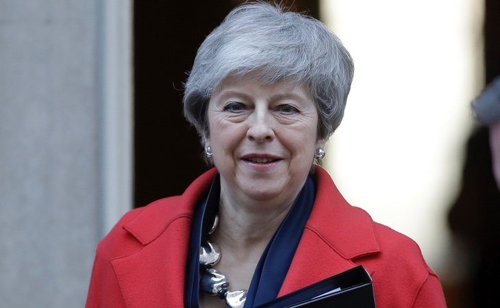 La primera ministra Theresa May