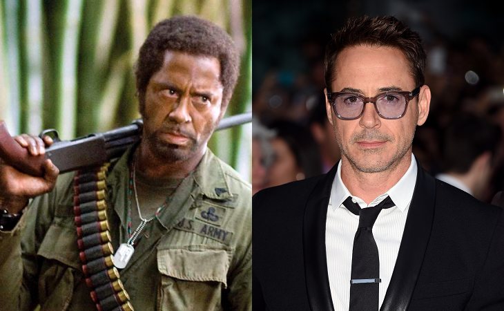 Robert Downey Jr. en 'Tropic Thunder'