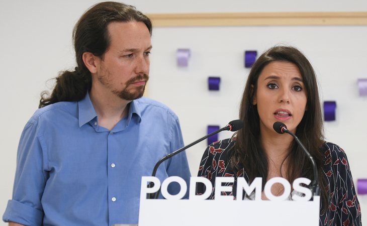 Pablo Iglesias e Irene Montero