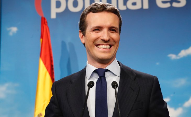 Pablo Casado, presidente del PP