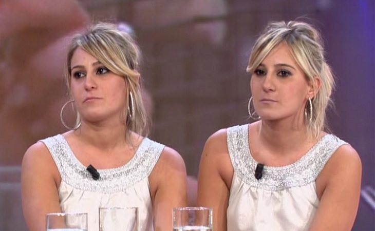 Conchi y Pamela en el plató de 'Gran Hermano'