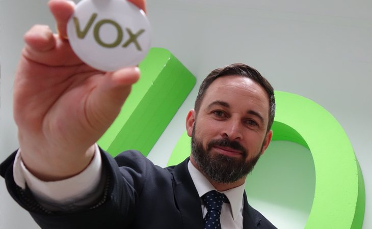 Santiago Abascal, líder de VOX