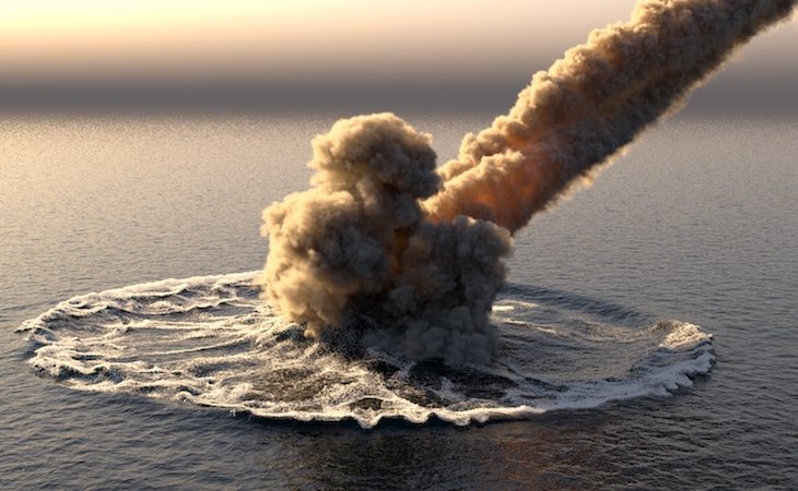 El asteroide impactó en diciembre de 2018 en el mar de Bering