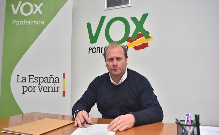 Carlos Portomeñe, ex presidente de VOX en León