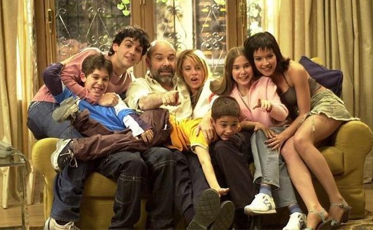 La familia protagonista de 'Los Serrano'