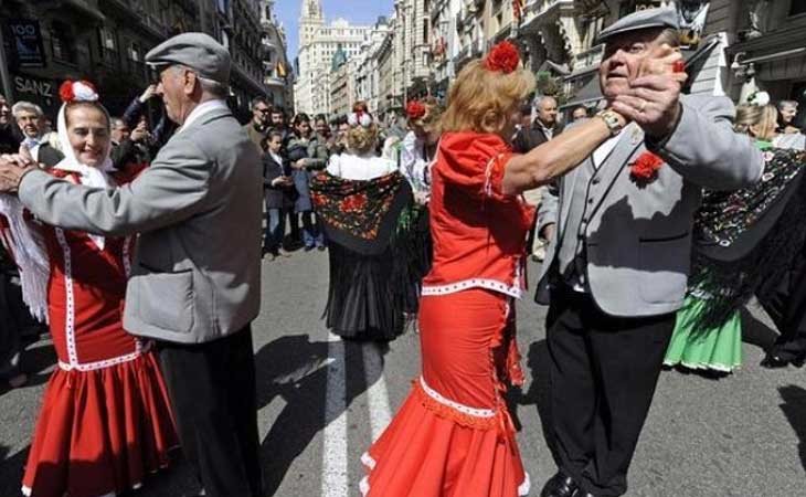 El Chotis, baile típico de Madrid