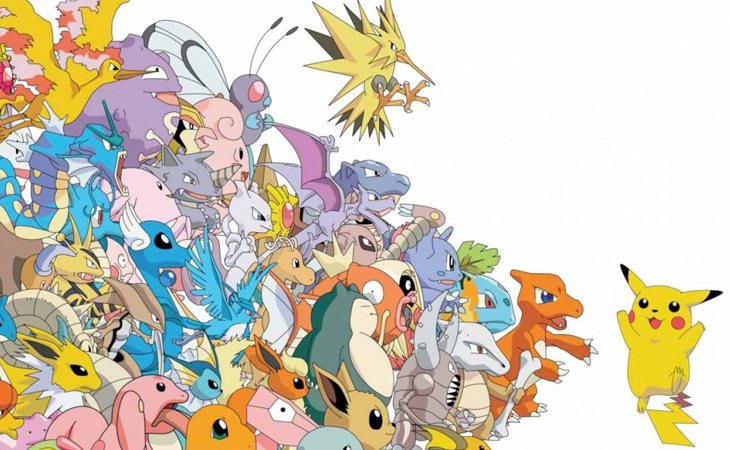 La primera generación tuvo 151 Pokémon