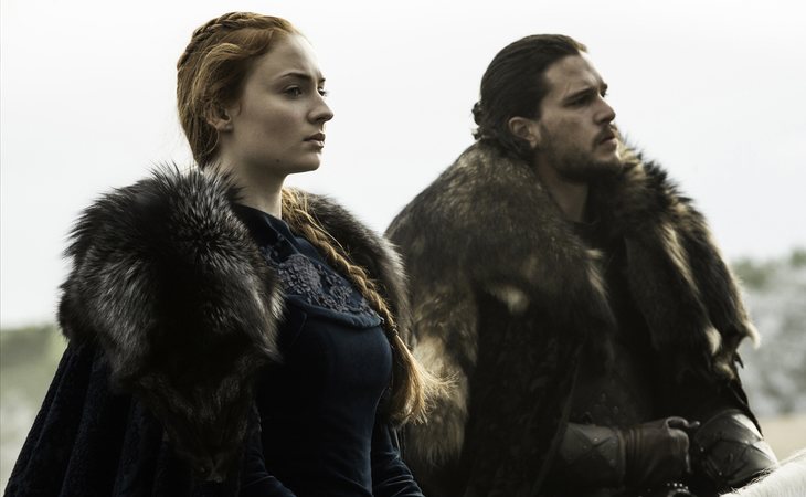 Sansa Stark y Jon Snow recuperan Invernalia tras la Batalla de los Bastardos en la sexta temporada de 'Juego de tronos'