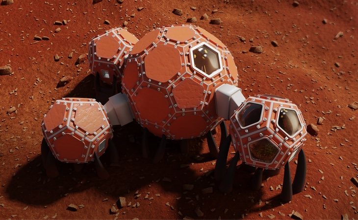 Proyecto de los terceros finalistas, equipo Mars Incubator | NASA