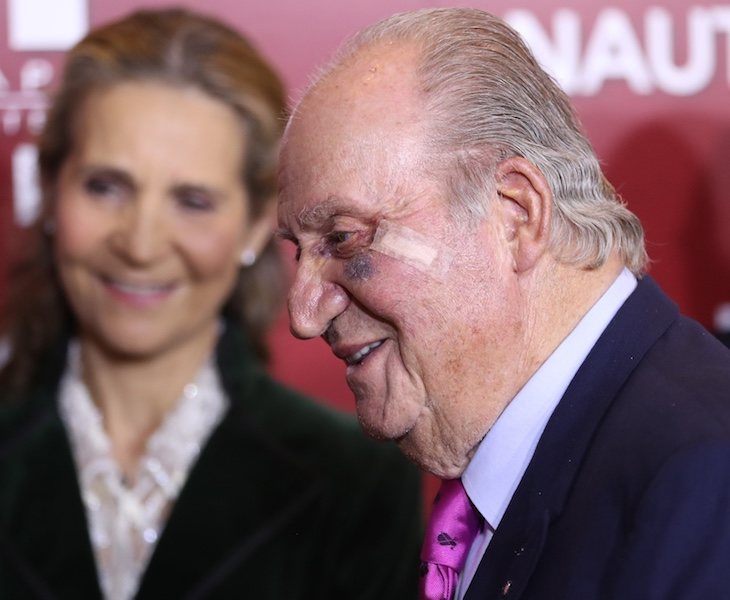 El rey Juan Carlos, operado de un cáncer de piel