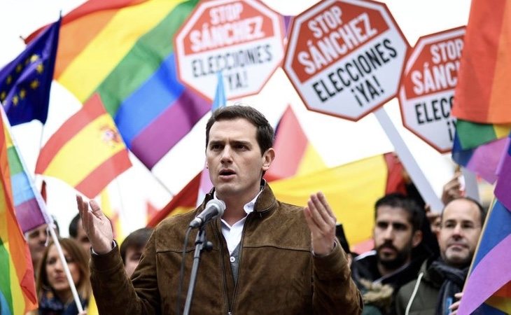 Albert Rivera y el resto de partidos de derechas pierden el apoyo de las minorías sociales a pesar de sus esfuerzos por retener su voto